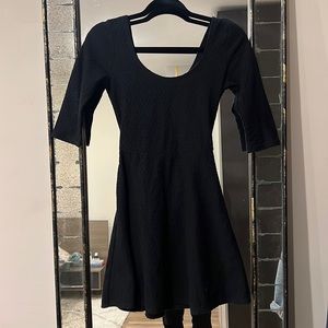 LBD Hollister biker dress